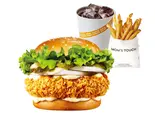 チキンサイバーガーセット（マムズタッチ渋谷店）
