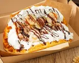 韓国ワッフル チョコバナナワッフル（プトゥプトゥ putuputu 韓国デザート タピオカ）