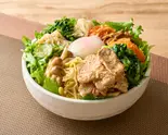 塩だれサムギョプサルと10種類のナムルビビンバ（野菜食人ビビンバ専門店 大久保本店）