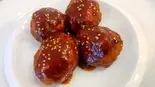 筍入りミートボール（揚げたて唐揚げと丼物弁当 キッチンヤタロー）