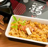 地鶏丹波黒どり明太子バター釜めし(鶏一輪)