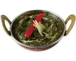 サグマトンカレー Saag Mutton Curry（ムガル ハラールインド料理レストラン）