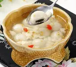 魚団子スープ(5個入り)（楊銘宇 黄燜鶏米飯 御徒町店）