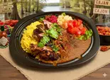 至高のケイジャンチキンスパイスカレー（伝説のジャークチキンと至高のケイジャンチキンのお店 Cafe ＆ Bar CAMPFIRE）