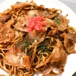 豚バラ100gやきそば（柳沢うまいか亭）