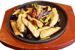 麻辣ナススティック揚げ（中華料理 無限鴨）