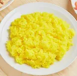 ターメリックライス Turmeric Rice（NEW PRASIDHA INDIAN RESTAURANT）