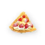 メープルバターシュガー・イチゴ・クリーム(ふわもち生地のみになります)(crepe joker)