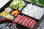 上カルビ弁当（焼肉第一韓国館）
