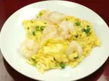 【529】芝エビと玉子炒め（客来香）