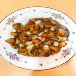 鶏肉の味噌味炒め（香港料理 華縁）