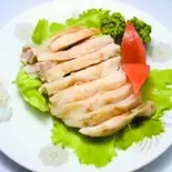 【593】蒸し鶏冷菜（客来香）