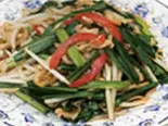 【522】豚肉ニラ炒め（客来香）