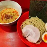 坦々つけ麺（横浜家系ラーメン赤家 西早稲田店）