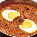 キーマエッグカレー Keema egg curry（【1日500食売れる本場カレー】トップスパイス Top Spice 高田馬場店）
