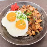 焼き豚玉子飯（らーめん優月）