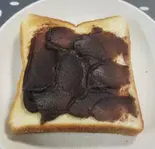 あんこのせトースト（ちこっと）