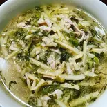 肉入り高菜ラーメン（中華居酒屋 上海厨房）