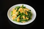 ニラ玉子炒め Leek and Egg Stir-Fry（上海亭 五反野本店）