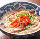 薬膳野菜たっぷり麺 Noodles with Plenty of Medicinal Vegetables（ゆめ庵）