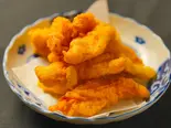 鶏肉のストリップ揚げ/炸鸡柳（楽山楽・甘皮鴨専門店）