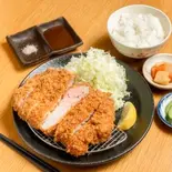 【数量限定】リブロースかつ定食 300g【三元豚らっきーとーん】（とんかつさくたろう神楽坂店）