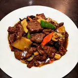 牛肉の鉄板焼き（中華食堂 南大井店）