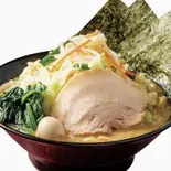 野菜ラーメン（横浜家系ラーメン 天来家）