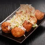 ねぎポン酢たこ焼き8個入り（たこ焼【たこ福】Takoyaki Takofuku）