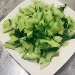 キュウリの塩味（張闖麻辣湯）