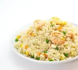 パナウンチャーハン Prawn fried Rice（グムティー ヒル インド ネパール レストラン＆バー）