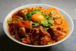 月見親子丼 Tukimi Oyakodon（【出汁の親子丼】鶏ヶ屋～西浅草店～）