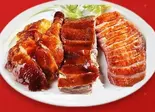 ロースト肉3種盛り(ご飯なし)（ヤミーダック秋津店）