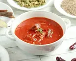 激辛マトンハイダラバード Super Spicy Mutton Hyderabad（【おしゃれインド料理】BLISS Dining Bar）
