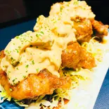 手作りタルタルソースのチキン南蛮(4粒)（炭火もつ焼 もつ鍋  豚一）