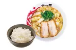 鶏じゃんラーメンライスセット（ラーメンまこと屋 尼崎次屋店）