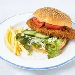 BIGバーガー ポークカツセット（ホット クロス 南堀江店）