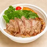 サーロインステーキ丼（SAKU＆ドンジ）