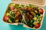 タンドリーチキンのパワーサラダ -Tandoori Chicken Salad-（まめたまの頑張らないダイエット食堂 幡ヶ谷店）