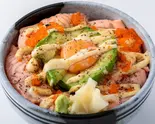 炙りサーモン&アボカドタルタル丼(1人前)Broiled Salmon & Avocado Tartar Bowl (1 serving)(東京寿司 ITAMAE SUSHI アクアシティお台場店 Tokyo Sushi Itamae Sushi AQUA CITY ODAIBA)