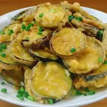 茄子の塩コショウ炒め（食客居酒場）