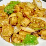 鶏肉のオイスターソース（興安園）