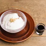 豆乳プリンの黒蜜がけ(M瓶)300g（玄米カフェ実身美心斎橋店）