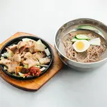 サムギョプサルセット 삼겹살 세트 pork belly Set(韓国料理ナジミキンパ)