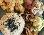 日替り玄米ランチ(ままのて)