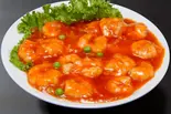 エビのチリソース（蓬莱春飯店 千駄木店）