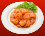 エビのチリソース(梅蘭 ゲートシティ大崎店)