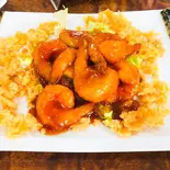 エビのチリソース（京鵬飯店）