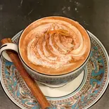 オランジェシナモンカプチーノ（ロマンレコーズカフェ）