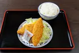 白身フライ定食（中華居酒屋本店ハヤシヤ）